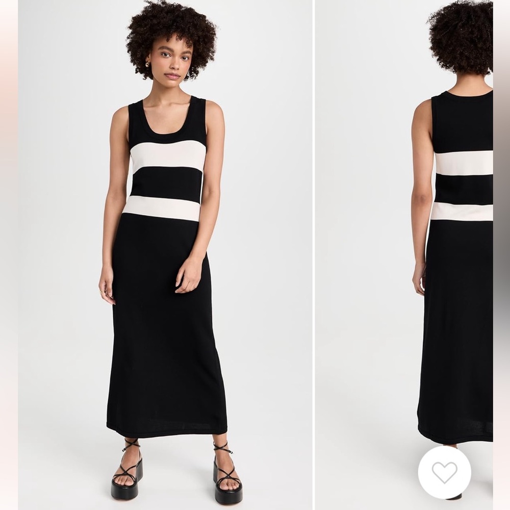 REDUCED - MOVING SALE - LNA Anine Stripe Tank Dress - Size Small